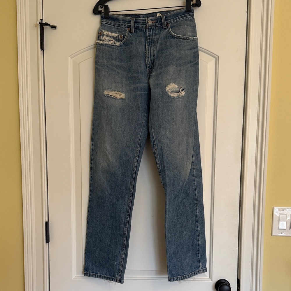 Vintage Levi 505 Straight Leg Jeans
